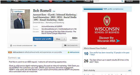 Bob Romell LinkedIn