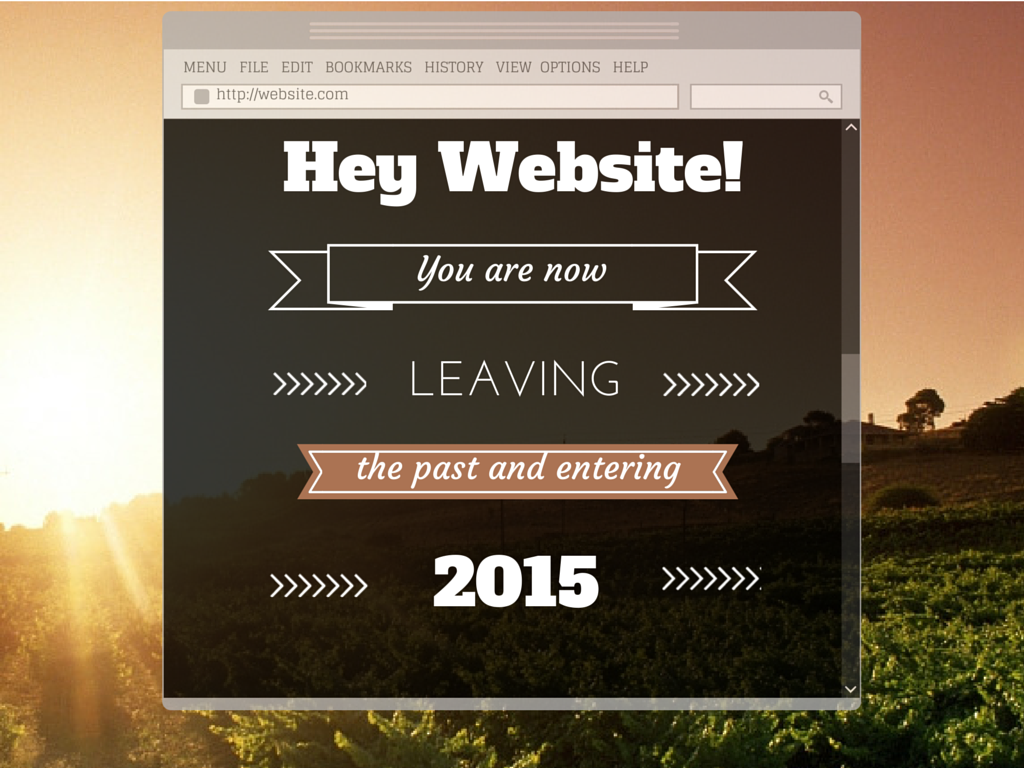 Website Resolutions for 2015