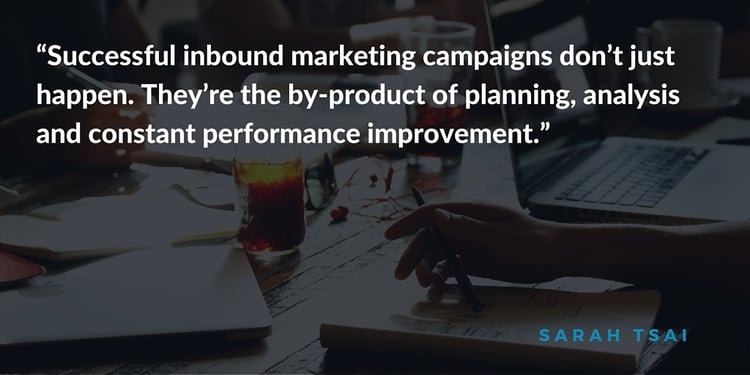 Quote: Successful inbound marketing campaigns don't just happen.