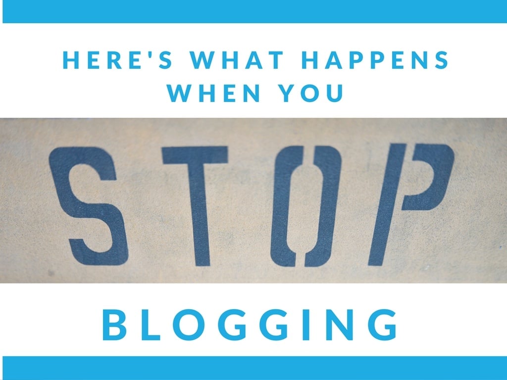 Here's What Happens When You Don't Blog for a Month